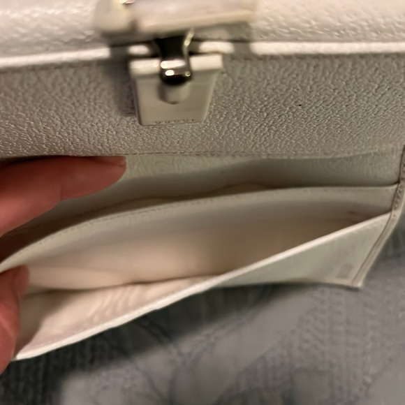 Gucci Rare Tom Ford White Leather Long Two-Sided Wallet - Picture 5 of 11